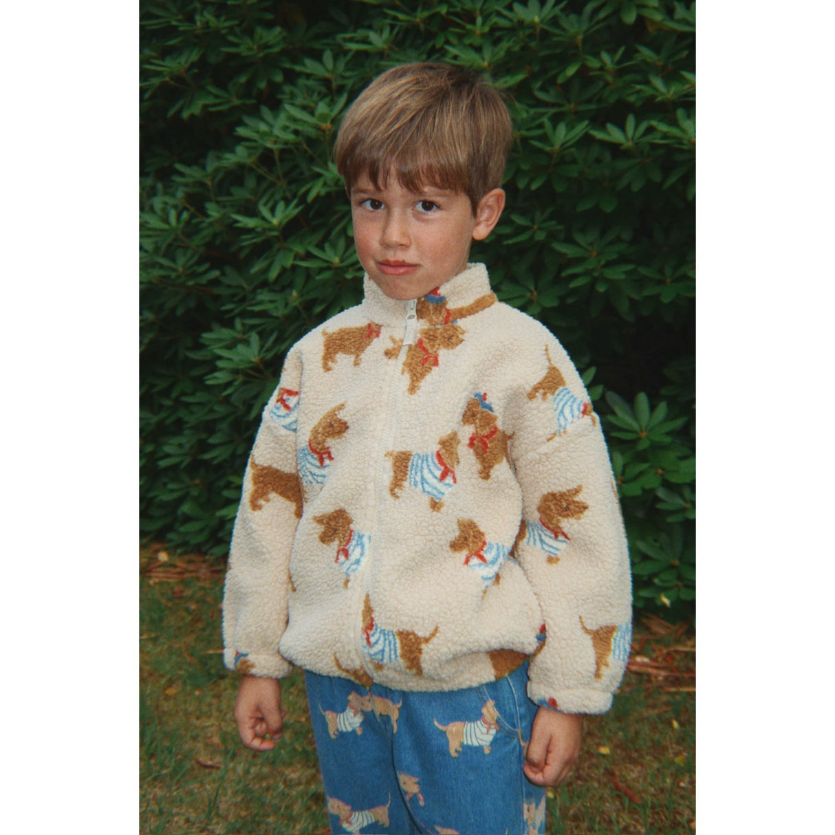 Konges Sløjd Bassotto Jody Teddybjørn Jakke Grs