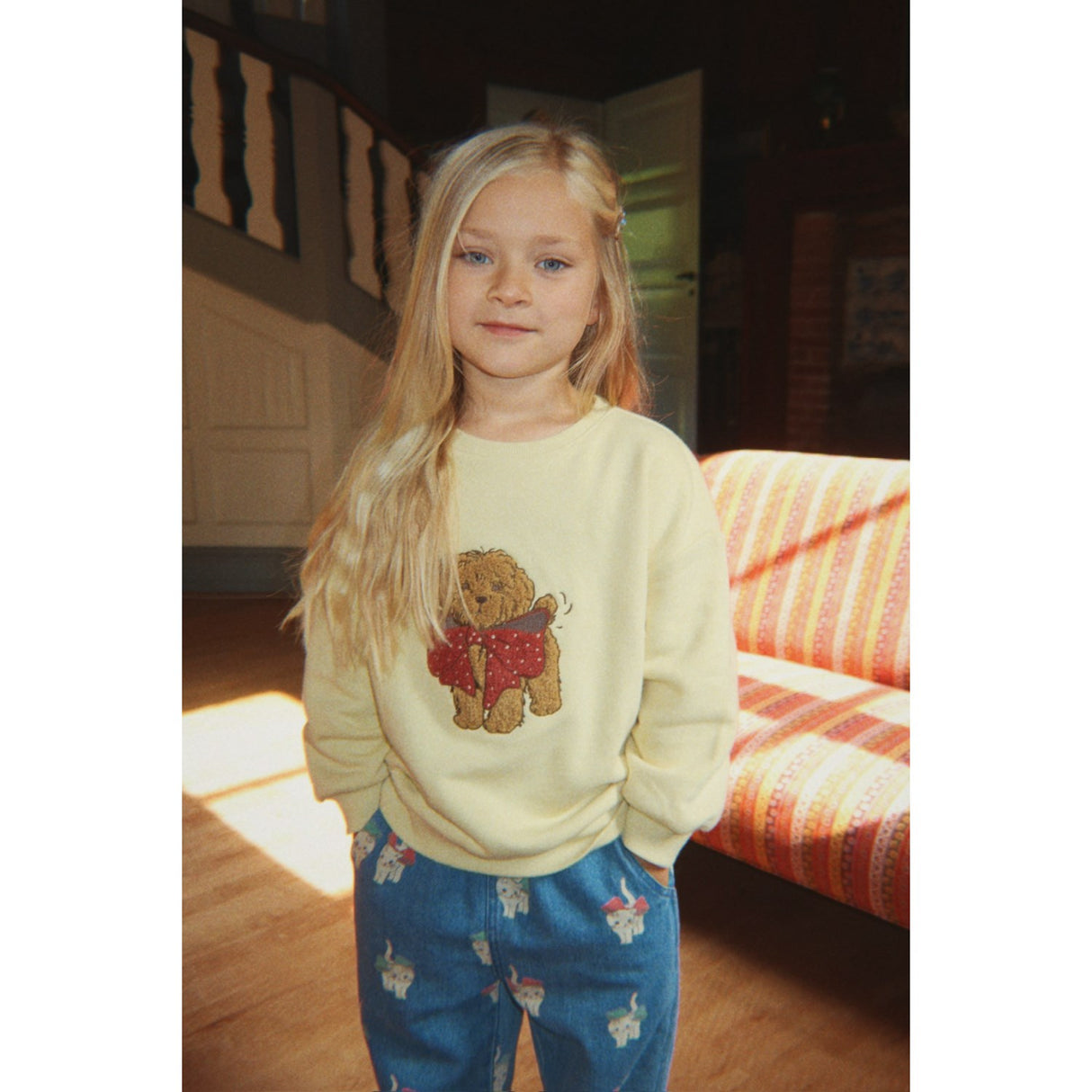 Konges Sløjd Shake It Puppy Collegegenser Gots