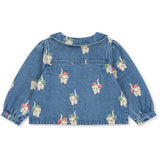 Konges Sløjd Bow Kitty Denim Magot Halsbånd Jakke Gots