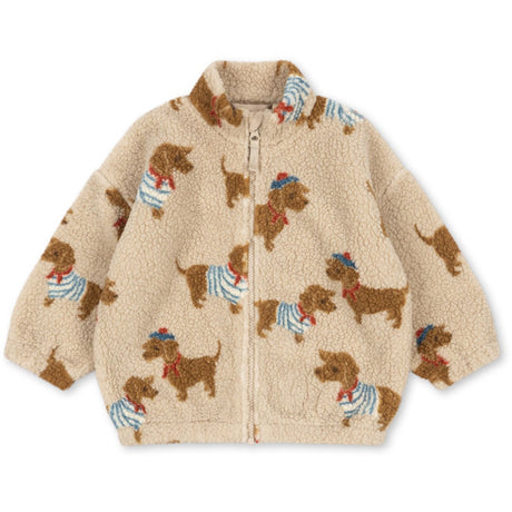 Konges Sløjd Bassotto Jody Teddybjørn Jakke Grs