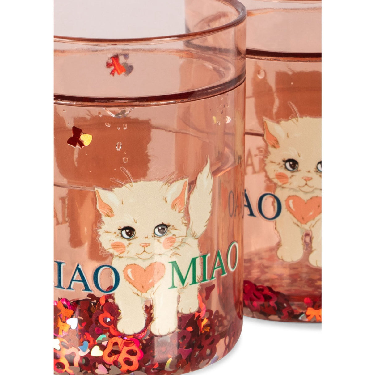 Konges Sløjd Ciao Miao 2 Pakke Glitter Cups