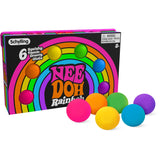 NeeDoh Teenie Rainbow 6-Pakke