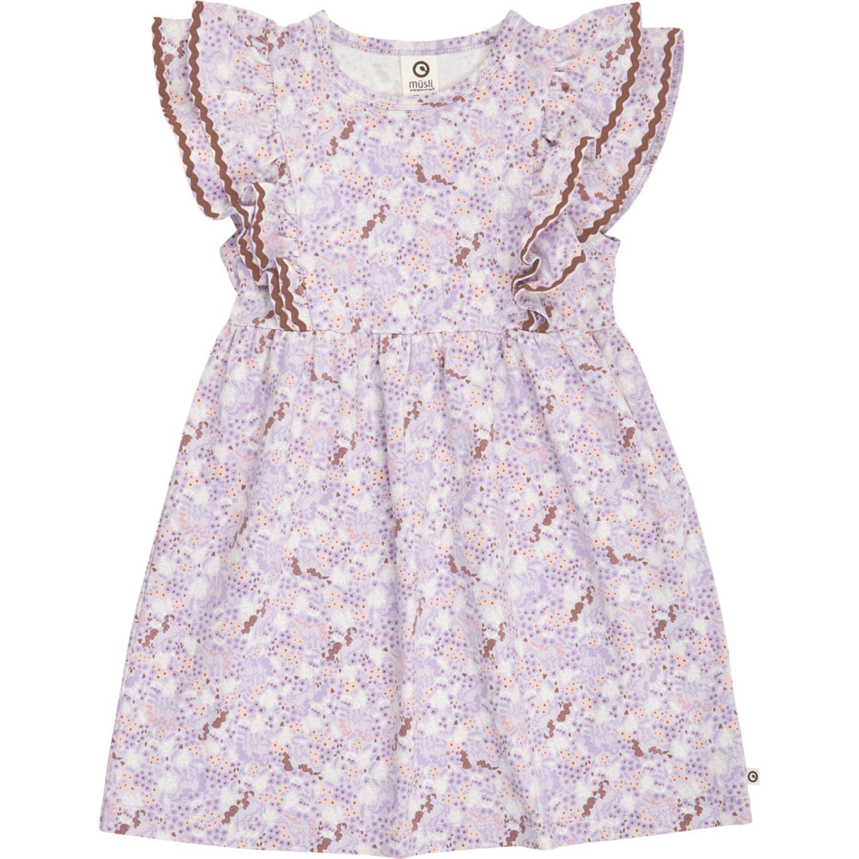 Müsli Bloom/ Tofu/ Pecan Prairie Ruffle S/S Kjole