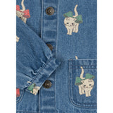 Konges Sløjd Bow Kitty Denim Magot Halsbånd Jakke Gots