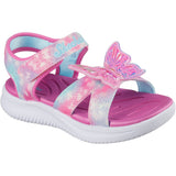 Skechers Pink Jumpsters Sandal – Butterfly Brights