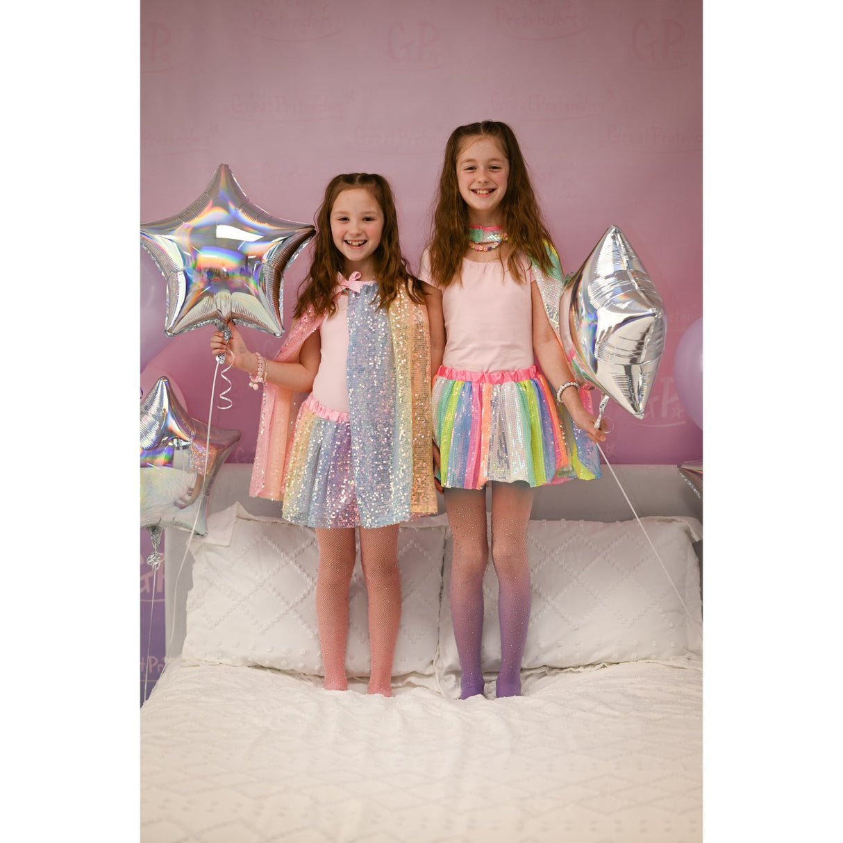 Great Pretenders Ombre Sequins Cape