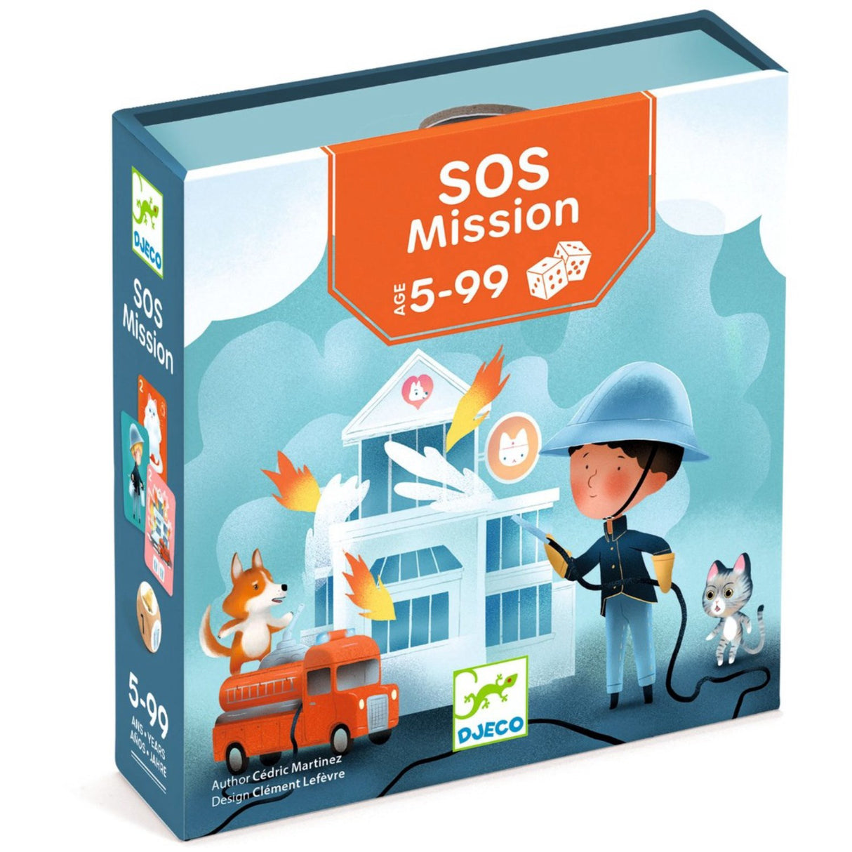 Djeco Terninger spill, Kjæledyr Redning