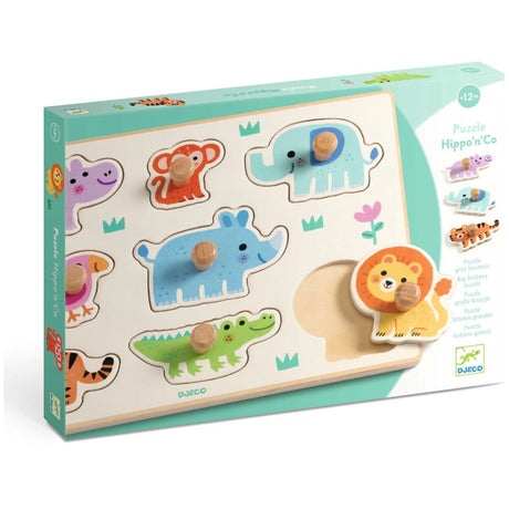 Djeco Hippo'N'Co, Stud Puzzle