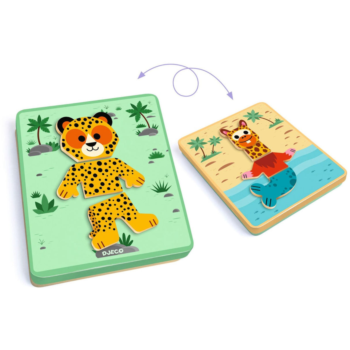 Djeco Inzebox Magnet Ben, Mix'N'Match