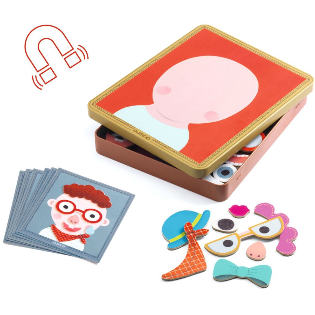 Djeco Inzebox Magnet Ben, Portretter