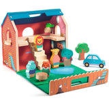 Djeco Softihouse med figur
