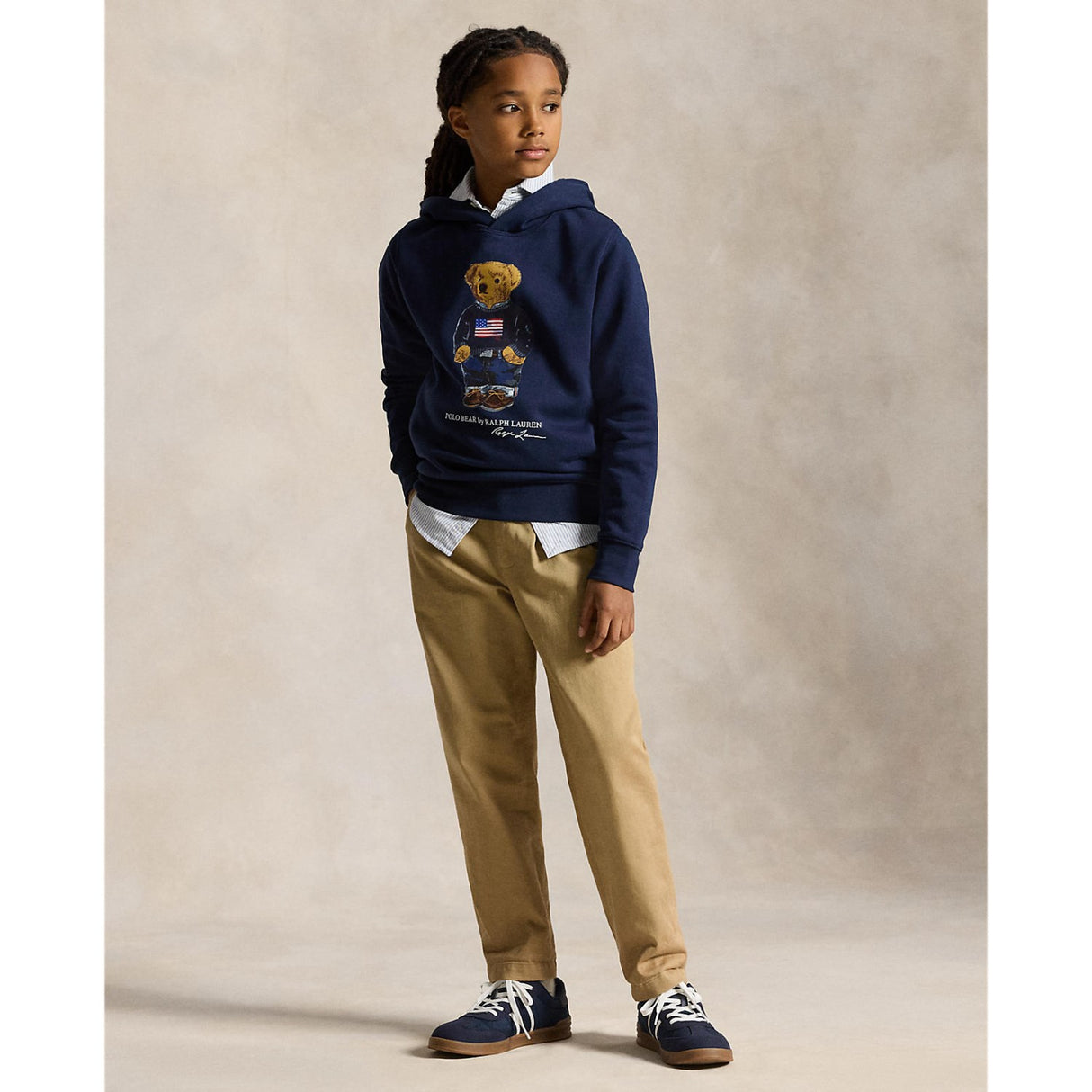 Polo Ralph Lauren Cruise Navy Core Bear Collegegenser