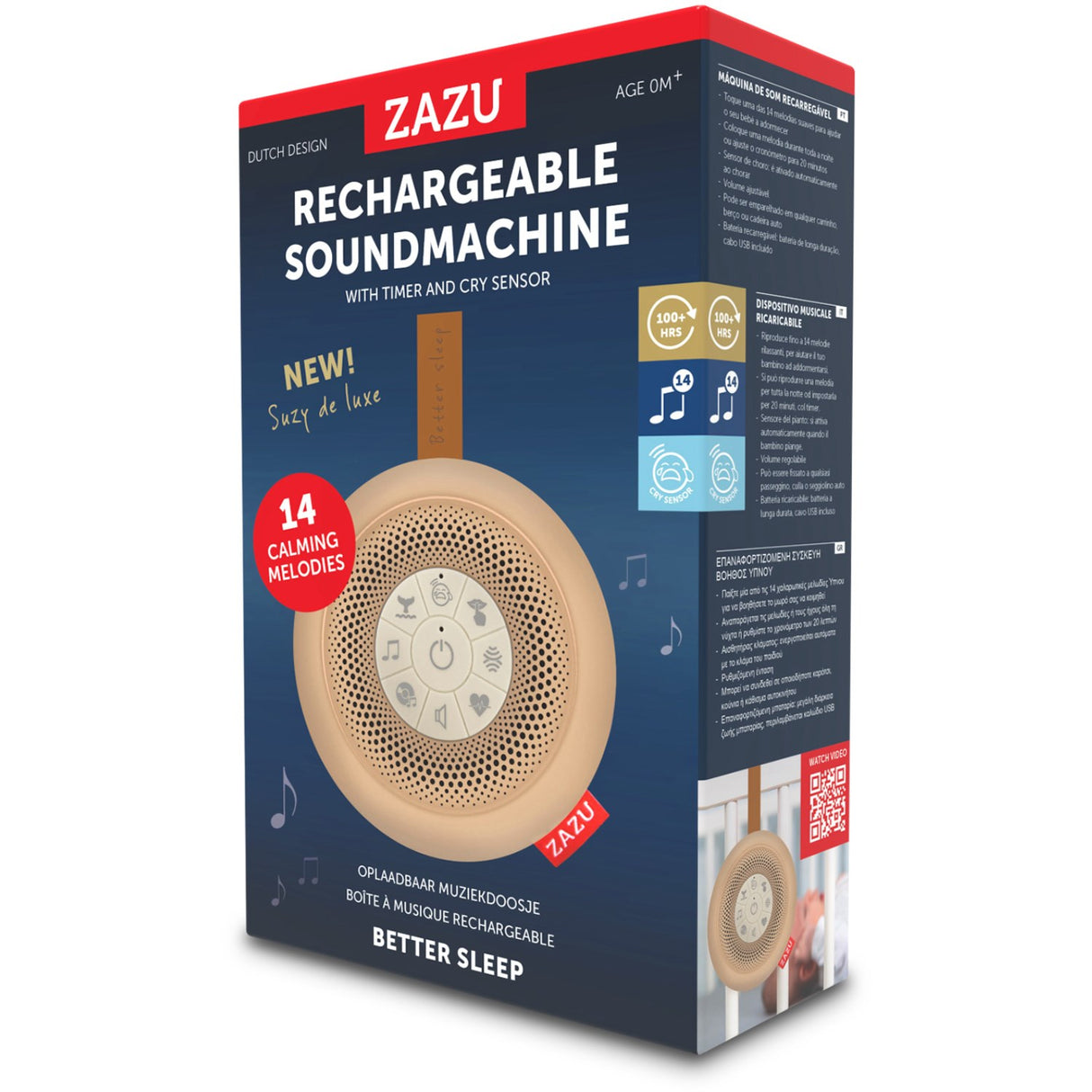 Zazu Beige Suzy De Luxe Musikk Box