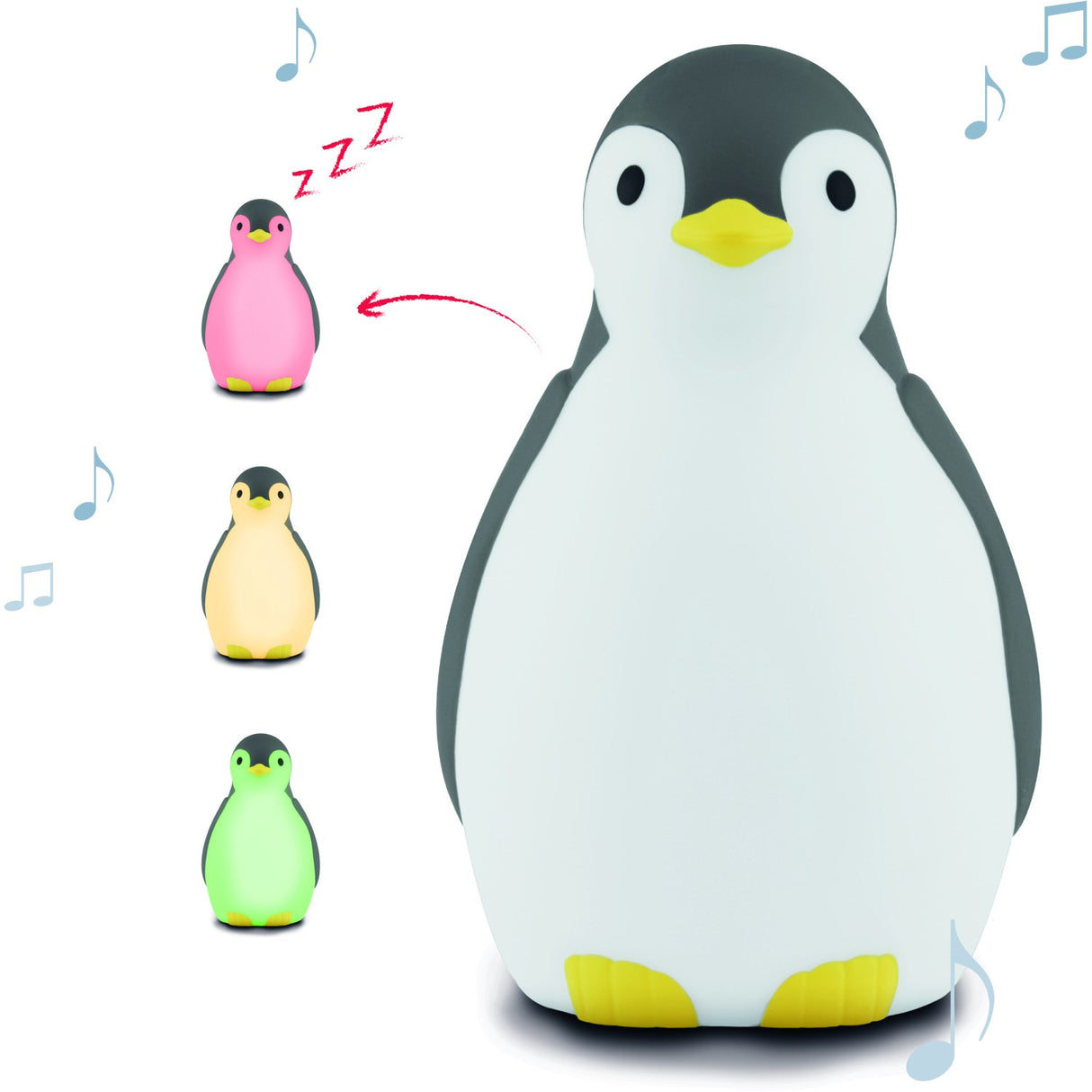 Zazu Grey Pam The Penguin Søvntrener