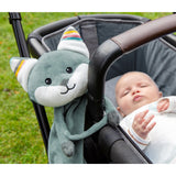 Zazu Green Felix The Fox Comforter With Sound