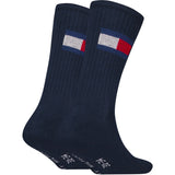 Tommy Hilfiger Navy Th Kids Strømpe 2P Flag