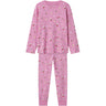 Name It Fuchsia Pink Christmas Elements Vismas Pyjamas