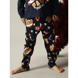 Name It Navy Blazer Nmmslava Paw Ls Nightset Cplg