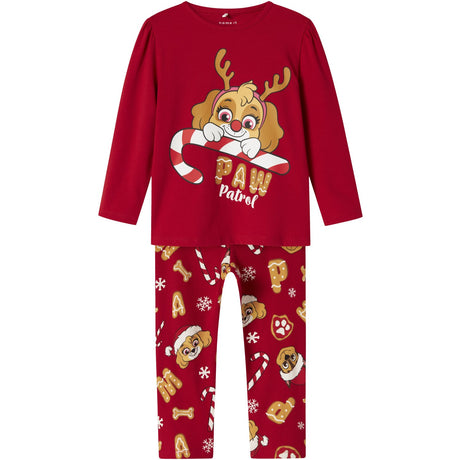Name It Barbados Cherry Nmfsarba Paw Ls Nightset Cplg