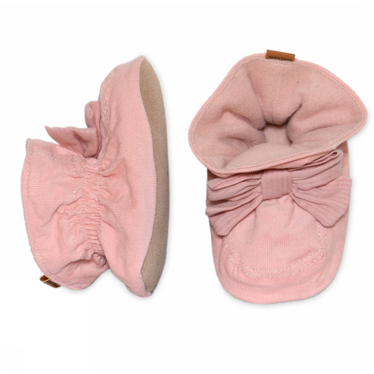 MELTON Rose Dawn Bue Textile Slippers