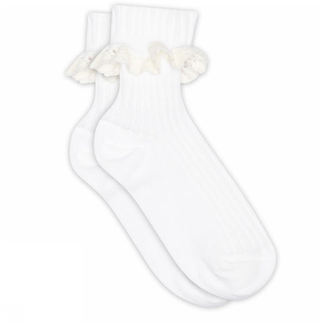 Mp Danmark White Julia Strømper - Lace