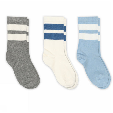 Mp Danmark Blue Bell Anker Strømper - 3-pack