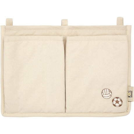 KAS Kopenhagen Cream Soccer Embroidered Seng Pocket