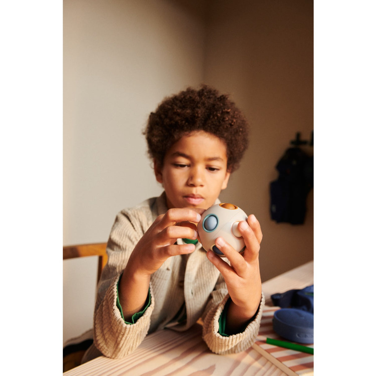 LIEWOOD Ice Blue Multi Mix Solene Puslespill Ball 2-Pakning