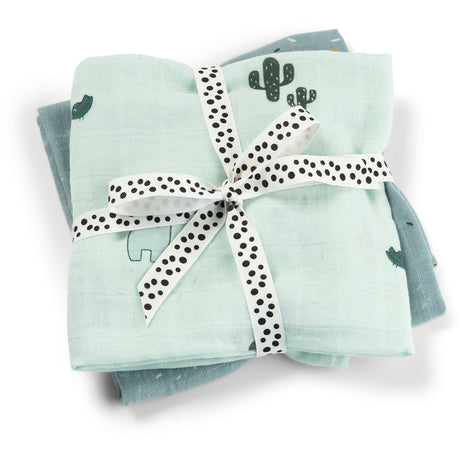 DonebyDeer Lalee Blue Stoffbleie 2-Pakning