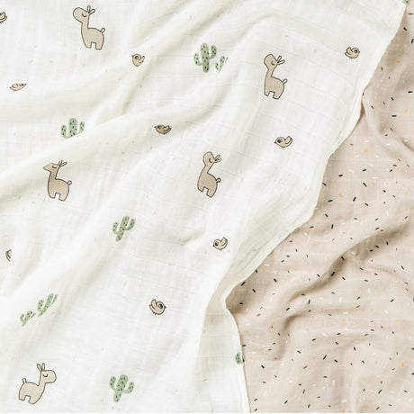 DonebyDeer Lalee Sand Stoffbleie 2-Pakning