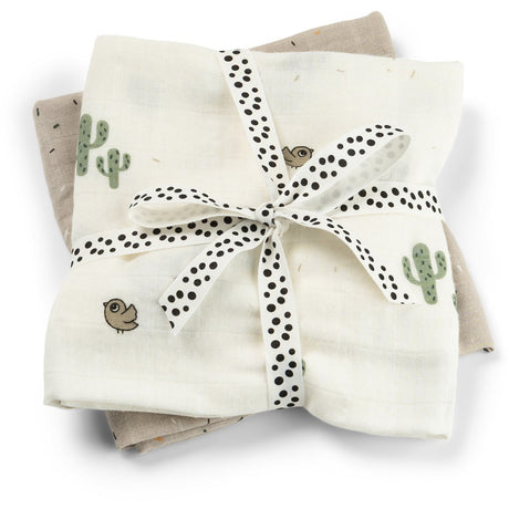 DonebyDeer Lalee Sand Stoffbleie 2-Pakning