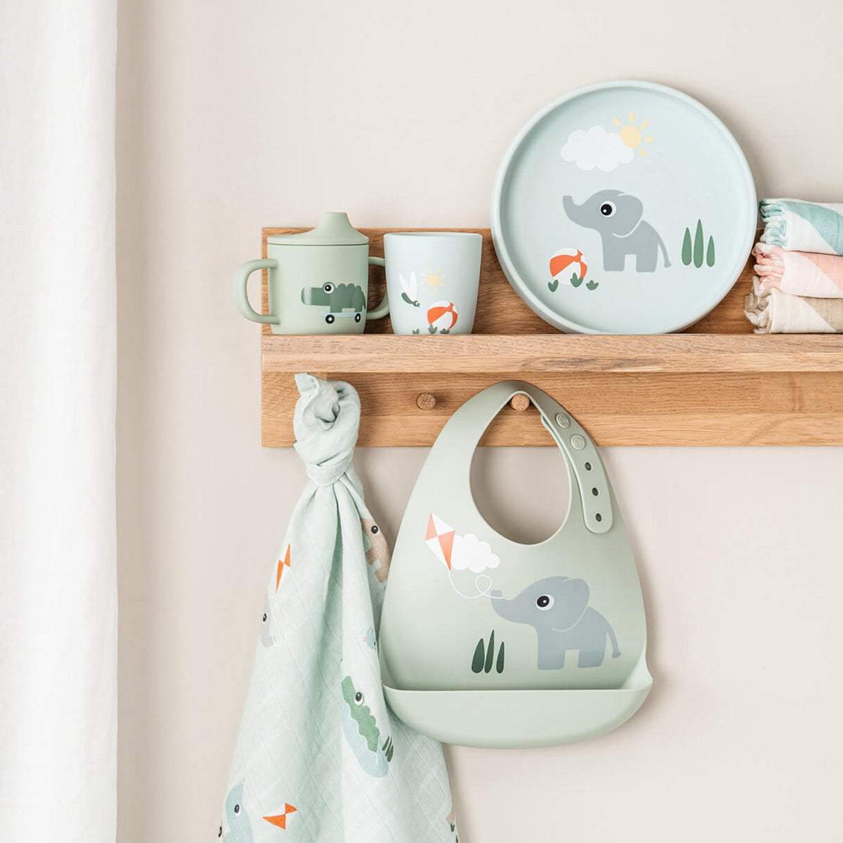 DonebyDeer Playground Green Silikon Smekke