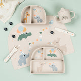 DonebyDeer Celebration Sand Stick&Stay Inddelt Tallerken