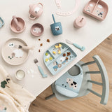 DonebyDeer Tiny Farm Sand Silikon Stick&Stay Tallerken