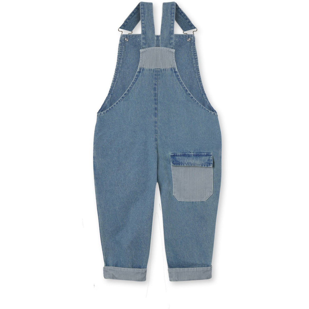 Fliink Medium Denim Blue Don Contrast Overall