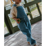 Fliink Medium Denim Blue Don Contrast Overall