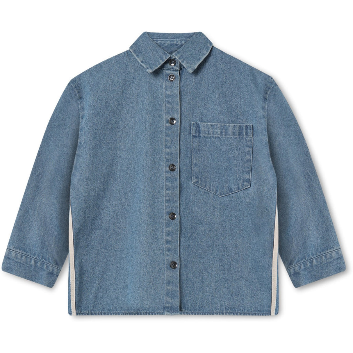 Fliink Medium Denim Blue Donny Bluse