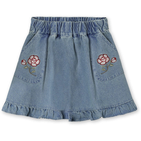 Fliink Medium Denim Blue Don Rose Skjørt