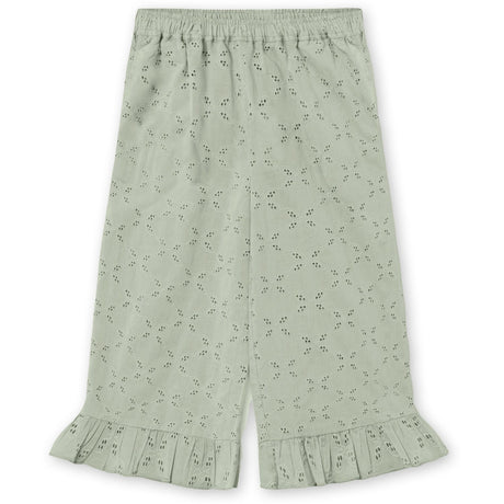 Fliink Aqua Gray Harper Ruffle Bukser