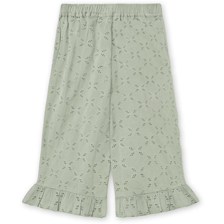 Fliink Aqua Gray Harper Ruffle Bukser