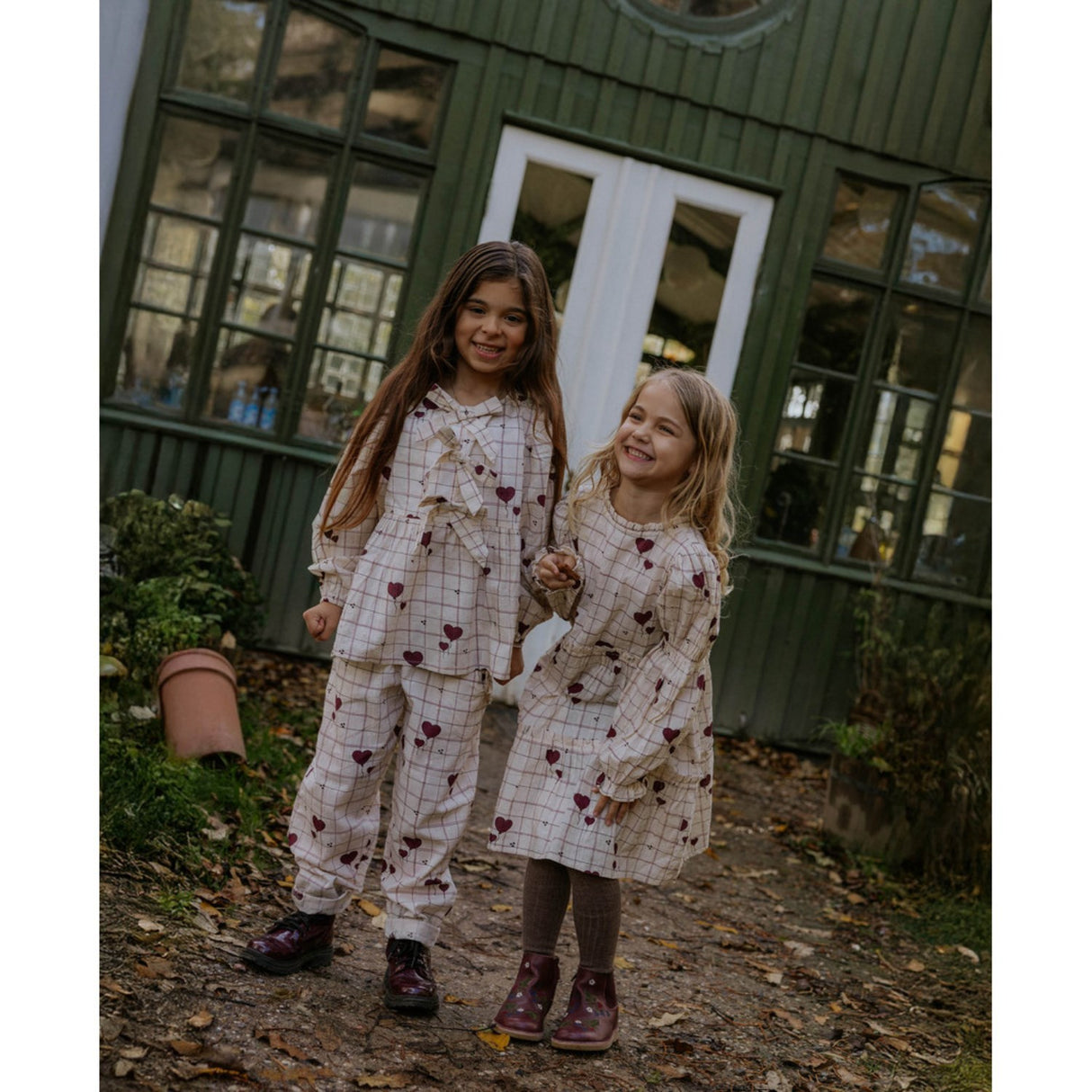 Fliink Sandshell Heart Aop Ilove Kjole