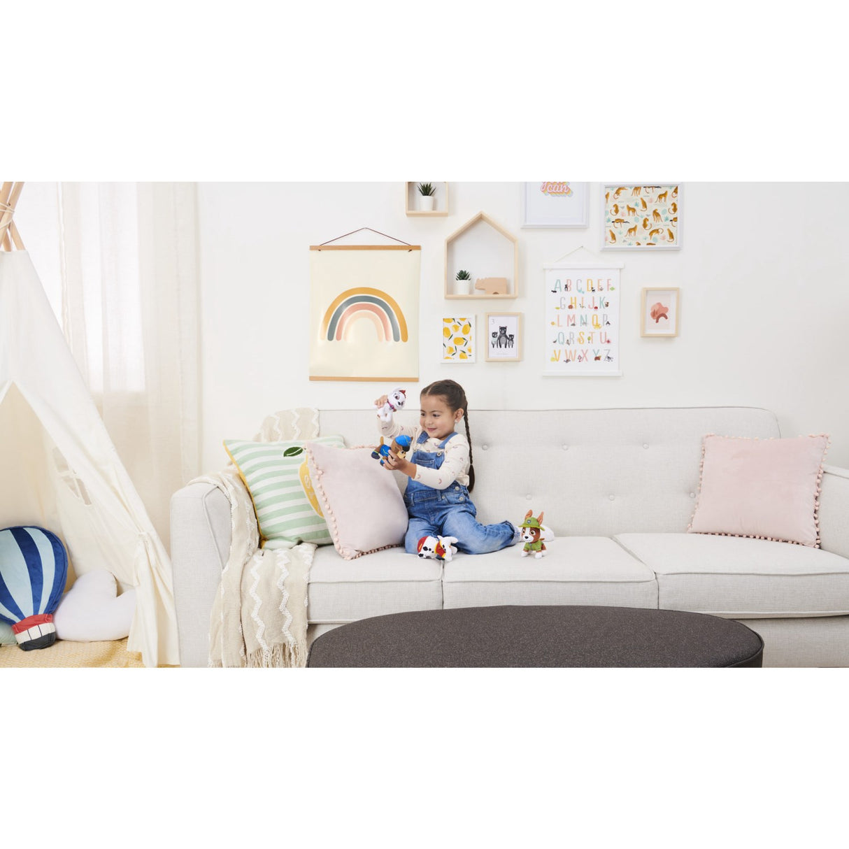 Paw Patrol Plush Mini Bamse 10 cm - Chase