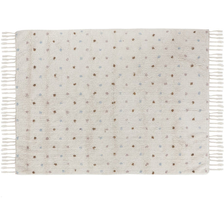 KAS Kopenhagen Natural Multi Dots Farge Rug 120X160