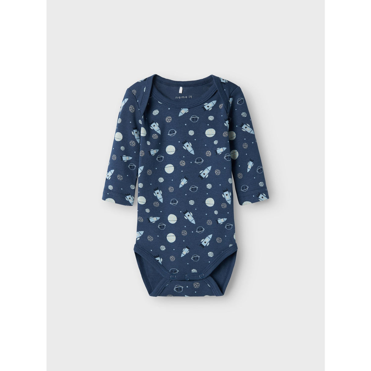 Name It Dark Denim Nbmbody 3P Ls Dark Space Noos