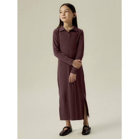 Name It Andorra Nkfkissia Ls Slim Maxi Kjole