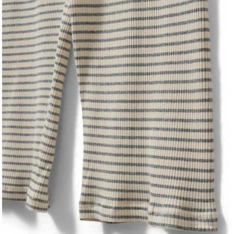 Sofie Schnoor Grey Striped Abigalesy Jersey Bukser