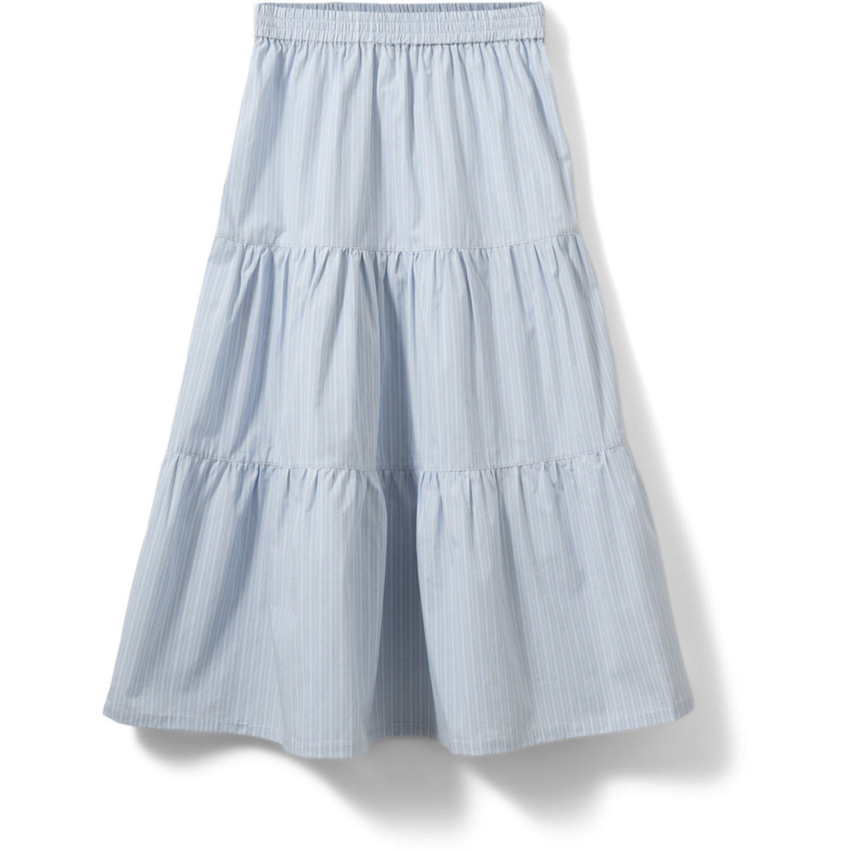 Sofie Schnoor Light Blue Striped Vivisy Skjørt