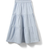 Sofie Schnoor Light Blue Striped Vivisy Skjørt