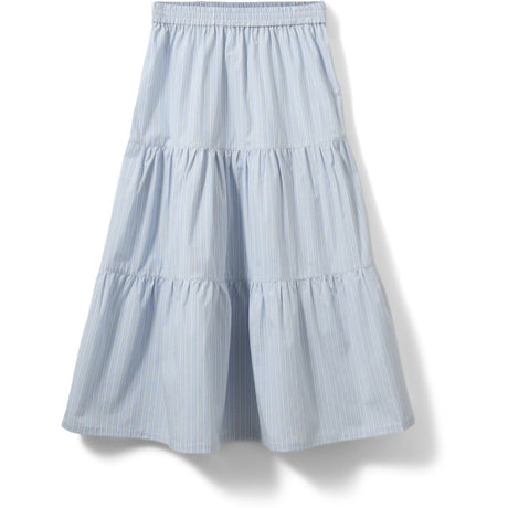 Sofie Schnoor Light Blue Striped Vivisy Skjørt