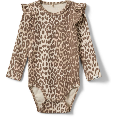 Sofie Schnoor Aop Beige Leopard Dictekb Bodystocking